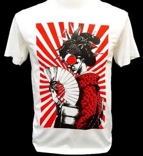 Samurai Geisha Yakuza Tattoo Art Gangster T Shirt M L X  