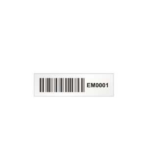  Warehouse Barcode Labels, Totes   ½ x 1¾ PermaGuard 