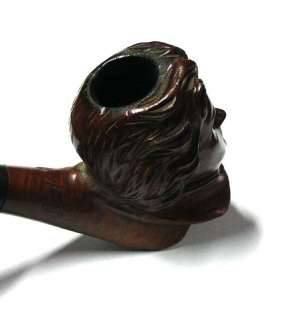 Beethoven beautiful hand carved St Claude old pipe  