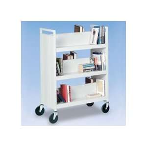  Book/Utility Truck with 6 Shelves   Black
