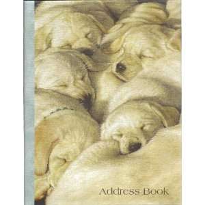  The Litter Puppies Theme Ringbound Address Book Office 