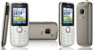 Nokia C1 01   Warm grey (Unlocked) Mobile Phone Brand New  