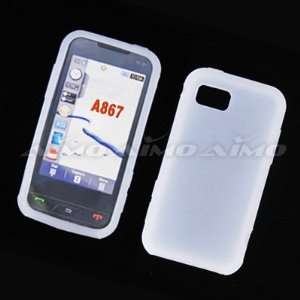  SAMSUNG ETERNITY A867 CLEAR SILICONE SKIN COVER A 