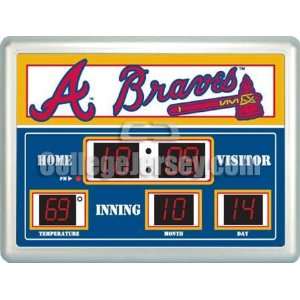 Atlanta Braves Scoreboard Memorabilia.