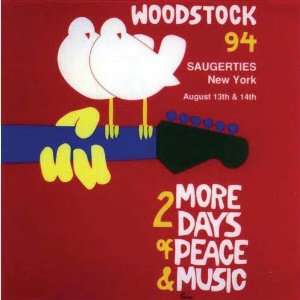  Woodstock Festival 94   Cling On Decal   Sticker 
