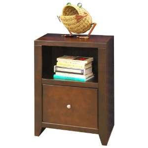  Urban Loft One Drawer Wood File Cabinet by Legends 