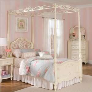   Lea Jessica McClintock Metal and Wood Poster Kids Bed