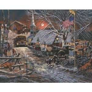  Aaron B. Faulkner   Snowfire Park Size 7x5 Poster Print 