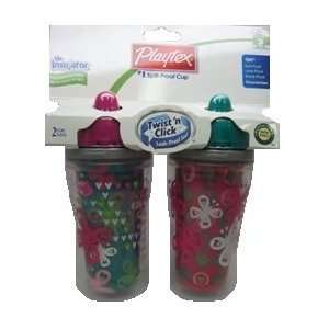    Proof Sippy Cups, 2 Sippy Cups, BPA Free, 9 Oz/266 ml, BUTTERFLIES
