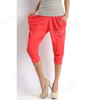2012 Ladys Colorful Drape Harem Pants Hip Hop Stretch Trousers FreeSP 