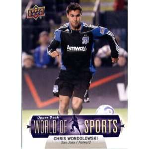  Upper Deck World of Sports Card (ShortPrint) #390 Chris Wondolowski 