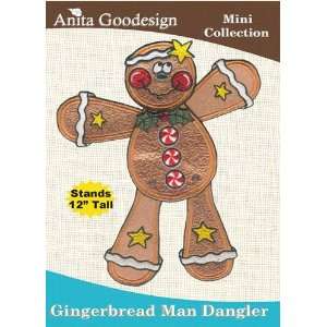   Goodesign Embroidery Cd Gingerbread MAN Dangler Arts, Crafts & Sewing