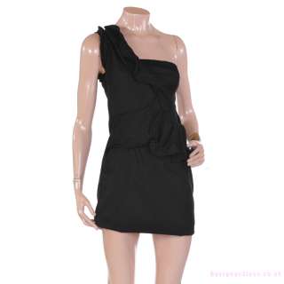 R185 Vero Moda Black Mini Dress Size 14 RRP £60  