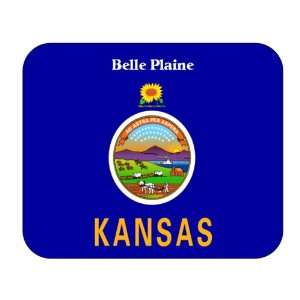  US State Flag   Belle Plaine, Kansas (KS) Mouse Pad 