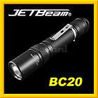 JetBeam BC20 Cree XP G R5 CR123 2 Mode LED Waterproof Flashlight 
