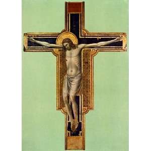   Ambrogio Bondone   24 x 34 inches   Crucifix (Rimini)