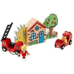 BRIO Fire Brigade Play Set Toys & Games