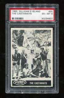 1965 Topps Gilligan’s Island Castaways Card #55 PSA 6  