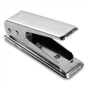  New Silver Stainless Steel Standard Micro Sim Card Cutter 