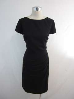 New Ralph Lauren Black Cap Sleeve LOpera Sheath Dress 14 $149 