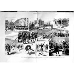   1881 QUEEN HIGHLANDS SCOTLAND BRAEMAR BALMORAL CABER