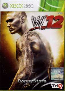 WWE 12 XBOX 360 WRESTLING GAME 2012 12 BRAND NEW REGION FREE 