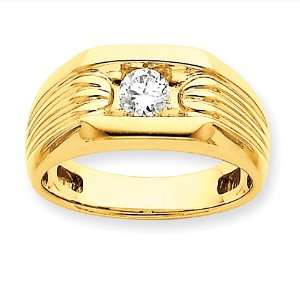  14k Mens Band Mounting Jewelry
