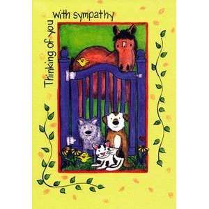  Pet Sympathy Card   Thinking of You Health & Personal 