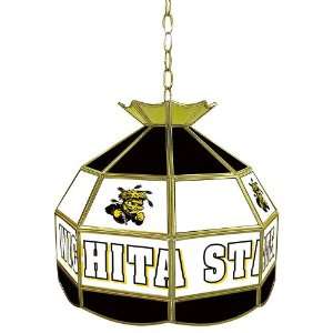  Wichita State U Stained Glass Tiffany Lamp   16 Inch 