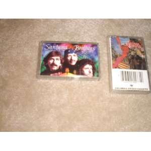    santana brothers 1994 & abraxas 2 cassettes 