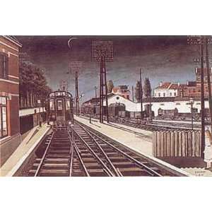  Trains Du Soir Poster Print