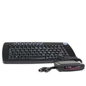  88 Key Wireless Multimedia Keyboard w/Built in Mouse 