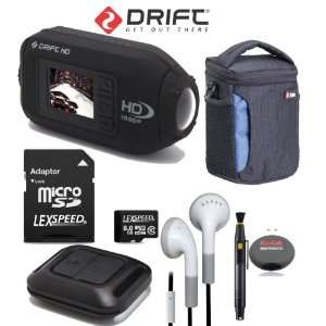 com Drift HD Full 1080p High Definition Wearable Helmet Action Camera 