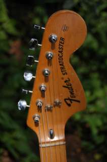 1974 Fender Stratocaster Mocha Vintage Staggered 70s Pickups Maple 