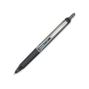 Rollerball Pen, Retractable, Fine Point, Green Barrel/Ink Qty12