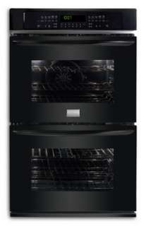 Frigidaire Black 27 Double Convection Wall Oven Model FGET2765KB 
