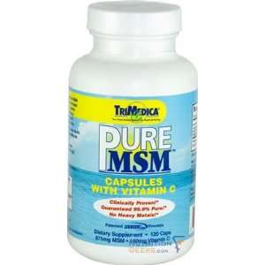  Trimedica Pure MSM w/Vitamin C, 120 Capsule Health 