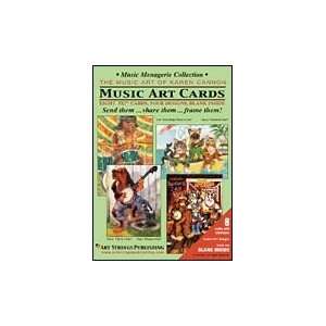 Music Art Card Collections General Merchandise Music Menagerie Theme 