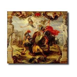  Achilles Defeating Hector 163032 Giclee Print