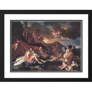   24x19 Framed and Double Matted Acis and Galatea