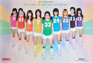 Girls Generation Poster SNSD Korean Singer Colour Full  