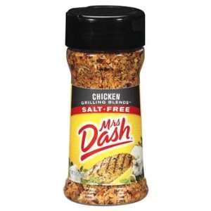 Mrs. Dash Salt Free Chicken Grilling Seasoning Blend 2.5 oz (Pack of 