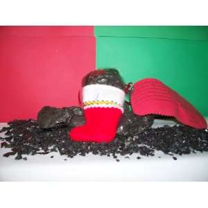  Christmas Coal Large lump and stocking 