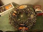 Tony Stewart Door Wreath and Christmas Ornaments   Unopened.