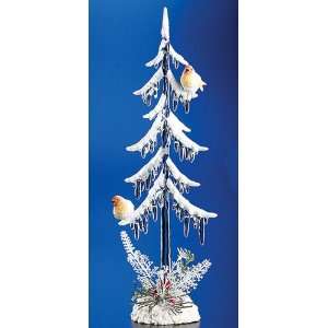  Icy Craft Light Up Icicle Tree with Birds 12.75