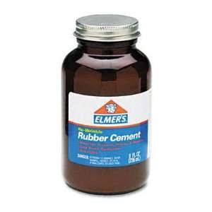  Elmers Repositionable Rubber Cement, 8 Ounce Office 