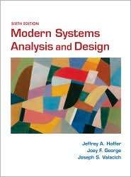 Modern Systems Analysis and Design, (013608821X), Jeffrey A. Hoffer 