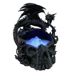  Dark Dragon with Skull Fortress 