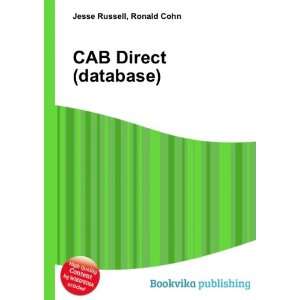  CAB Direct (database) Ronald Cohn Jesse Russell Books