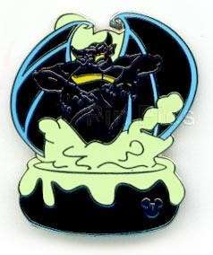 this cast lanyard pin features chernabog from walt disney s fantasia
